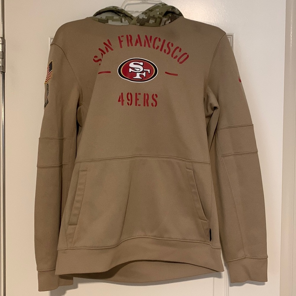 Salute to Service Hoodie - 49ers - Boys size XL
